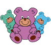 Teddy bears / teddies / teddys