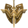 Wonder Woman Logo Shield Sword