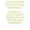 Spruch Alter