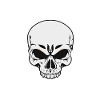 Death Skull Beyond Skull Tattoo