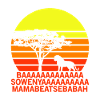 Lion King Africa Sunset Men Women Kids