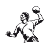 Handballer Handballer Joueur de handball