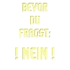 Spruch Frage