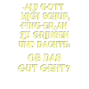 Spruch Gott