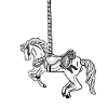 Carousel horse