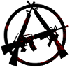 machine gun anarchy, anarchy, anarchist