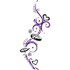 Tribal with Symbols of love