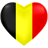 Belgium heart