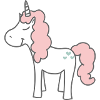 Süßes Einhorn
