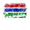 Gambie Flag Gambians drapeau Gambien
