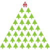 Weihnachtsmann im Wald