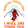 Skiing Funny saying