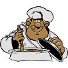 Cook comical funny