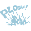 ploufe eclaboussure eau flotte 2803)