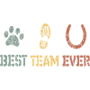 Hund Pferd Team Love