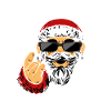 cool santa weihnachtsmann geschenk