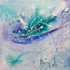 Winter / Abstract painting