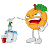 Orangen (die) auspressen