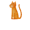 ginger cat and mouse