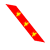 flag of elba napoleon bonaparte