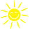 Natur - Sonne Gesicht