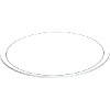 3D Saturnring metallic