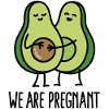 We are pregnant - Avocado