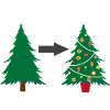 decorating Christmastree