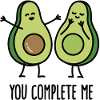 You complete me - Avocado