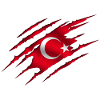 Turquie Turquie Drapeau turkiye déchiré