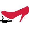 Shoe stepping on man