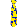 Cravate Ducky avec motif canards
