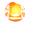 Hammock Sunset Palm Trees Island