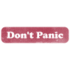 Don't Panic - Hitchhiker