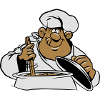 Cook comical funny