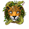Psychedelic Jaguar Ayahuasca DMT Trip