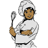 fille cuisinier