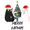 Christmas with cats