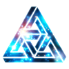 Impossible Triangle, Optical Illusion, Galaxy