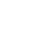 Roman characters clock - white