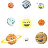 Funny solar system