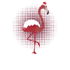 Christmas Flamingo Christ Child