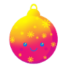 Schöne Weihnachtskugel Christbaumkugel