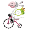 Mouton avec vélo
