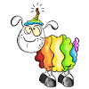 Rainbow Sheep