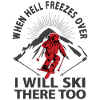 Hell skiing funny