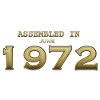Assembled June 1972