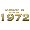 Assembled December 1972