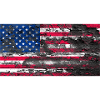 America Retro Flagge