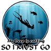 Freediver sea turtle fish